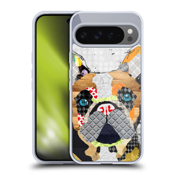 Michel Keck Dogs 3 French Bulldog Soft Gel Case for Google Pixel 9 Pro XL