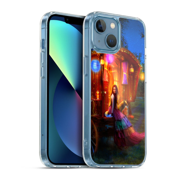 Aimee Stewart Fantasy Wanderlust Soft Gel Case for Apple iPhone 13 Mini & MagSafe