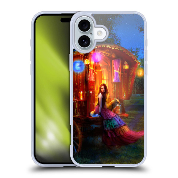 Aimee Stewart Fantasy Wanderlust Soft Gel Case for Apple iPhone 16 Plus