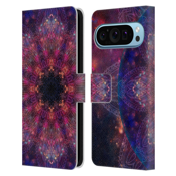 Aimee Stewart Mandala Galactic 2 Leather Book Wallet Case Cover For Google Pixel 9 / Pixel 9 Pro