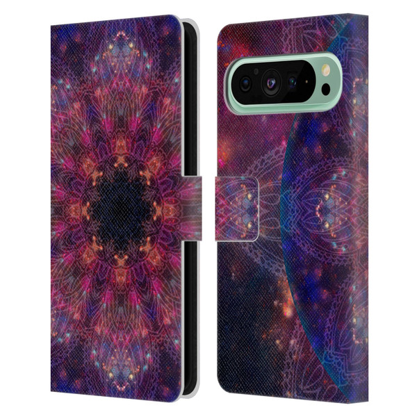Aimee Stewart Mandala Galactic 2 Leather Book Wallet Case Cover For Google Pixel 9 Pro XL
