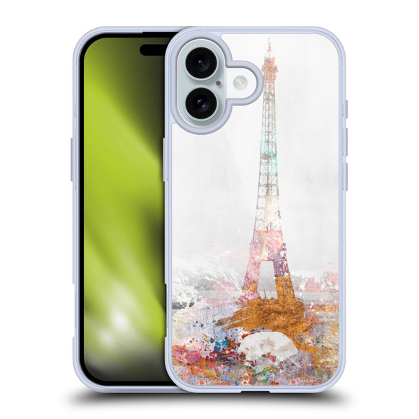 Aimee Stewart Landscapes Paris Color Splash Soft Gel Case for Apple iPhone 16