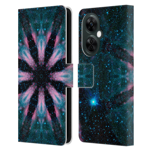 Aimee Stewart Mandala Galactic Leather Book Wallet Case Cover For OnePlus Nord CE 3 Lite 5G