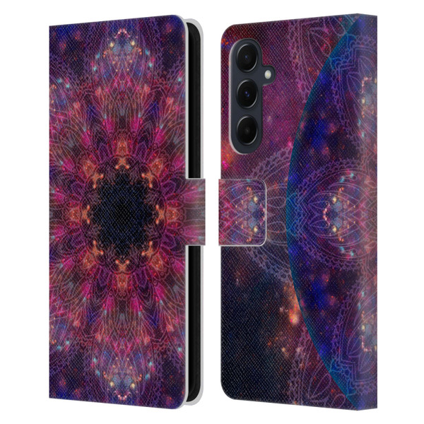 Aimee Stewart Mandala Galactic 2 Leather Book Wallet Case Cover For Samsung Galaxy A55 5G