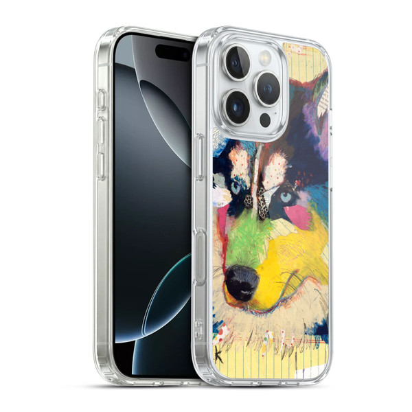 Michel Keck Dogs Husky Soft Gel Case for Apple iPhone 16 Pro & MagSafe
