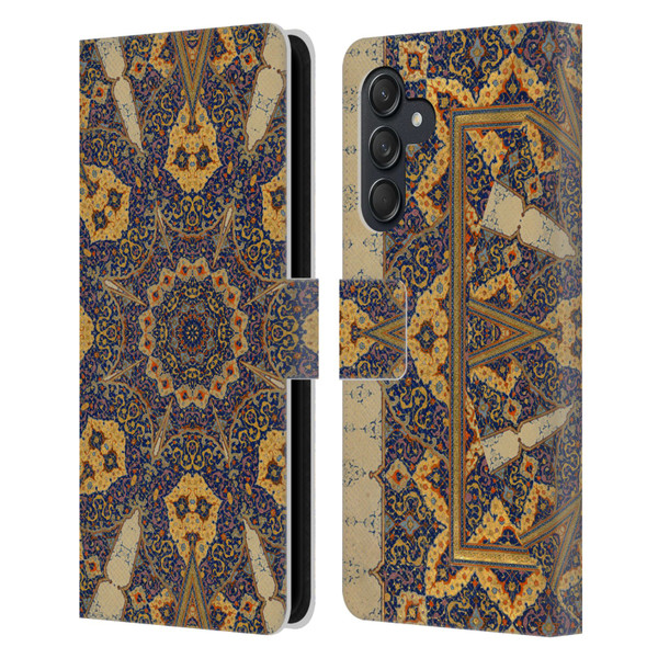 Aimee Stewart Mandala Ancient Script Leather Book Wallet Case Cover For Samsung Galaxy M55 5G