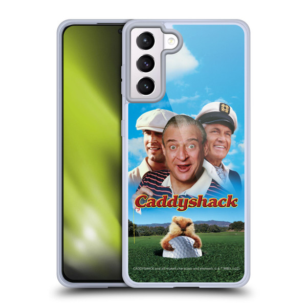 Caddyshack Graphics Poster Soft Gel Case for Samsung Galaxy S21+ 5G