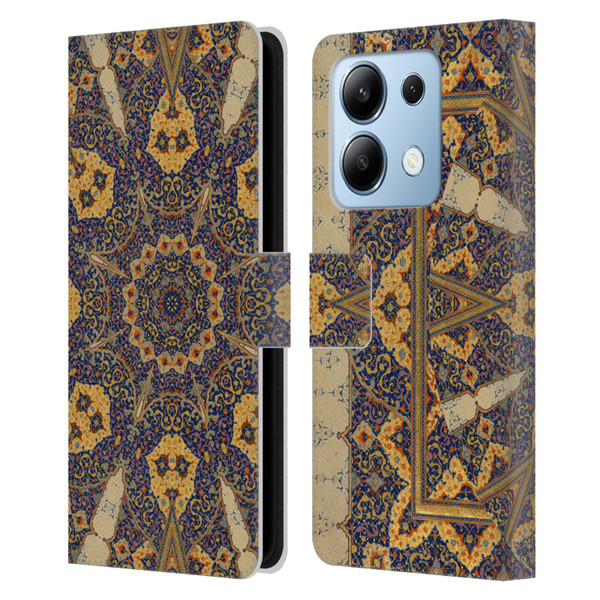 Aimee Stewart Mandala Ancient Script Leather Book Wallet Case Cover For Xiaomi Redmi Note 13/13 Pro 5G