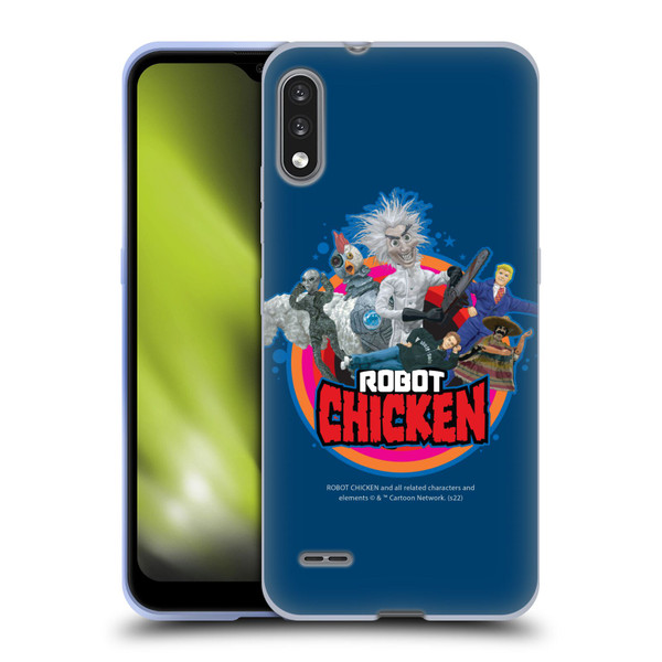 Robot Chicken Graphics Characters Soft Gel Case for LG K22