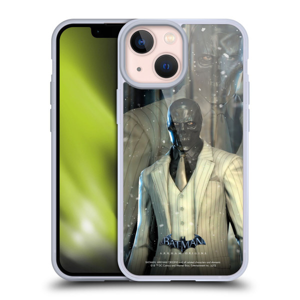 Batman Arkham Origins Characters Roman Sionis Soft Gel Case for Apple iPhone 13 Mini