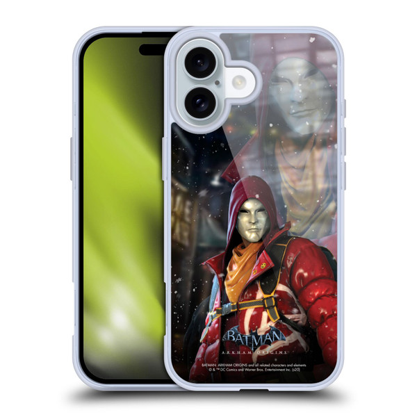 Batman Arkham Origins Characters Anarky Soft Gel Case for Apple iPhone 16