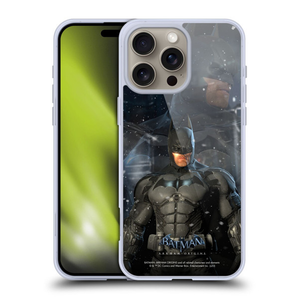 Batman Arkham Origins Characters Batman Soft Gel Case for Apple iPhone 16 Pro Max