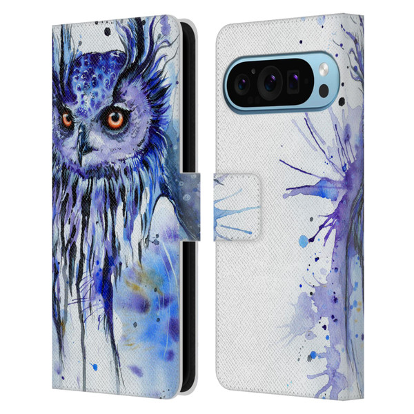 Pixie Cold Animals Secrets Leather Book Wallet Case Cover For Google Pixel 9 / Pixel 9 Pro