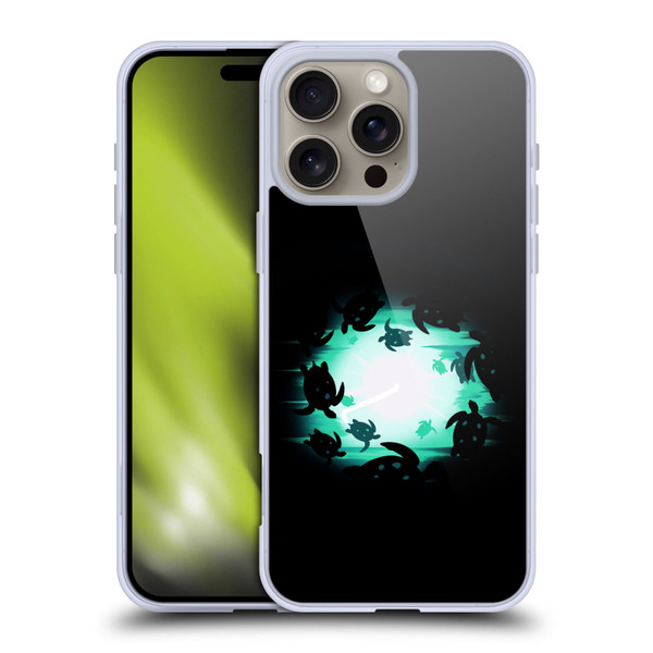 Alyn Spiller Animal Art Turtles Soft Gel Case for Apple iPhone 16 Pro Max