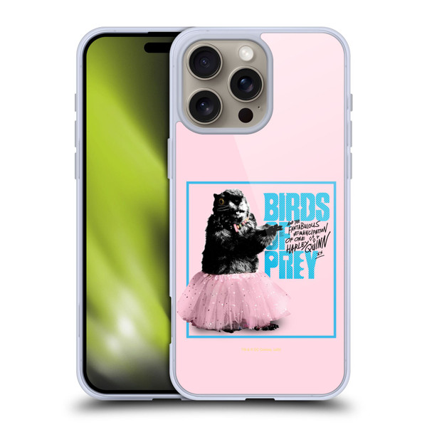Birds of Prey DC Comics Graphics Squirrel Ballet Soft Gel Case for Apple iPhone 16 Pro Max