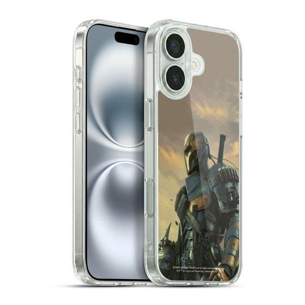 Batman Arkham Origins Key Art Deathstroke 2 Soft Gel Case for Apple iPhone 16 Plus & MagSafe