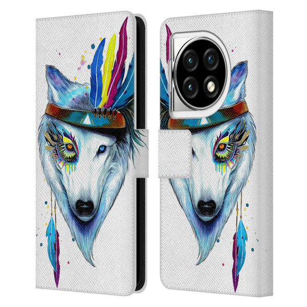Pixie Cold Animals Warrior Leather Book Wallet Case Cover For OPPO OnePlus Ace 3 5G