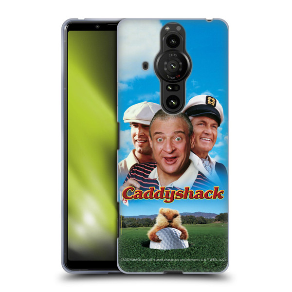 Caddyshack Graphics Poster Soft Gel Case for Sony Xperia Pro-I