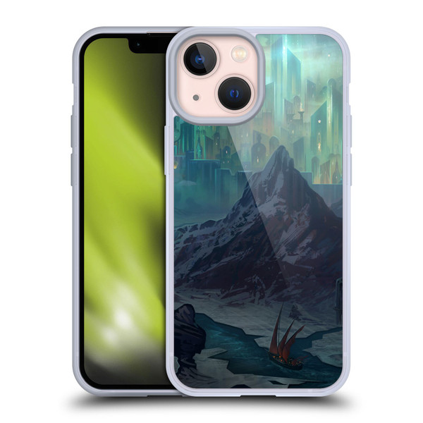 Alyn Spiller Environment Art Northern Kingdom Soft Gel Case for Apple iPhone 13 Mini