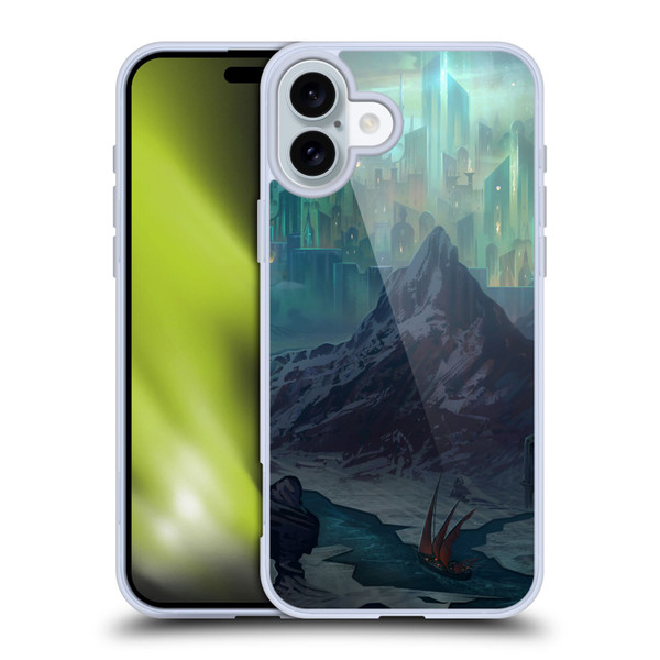 Alyn Spiller Environment Art Northern Kingdom Soft Gel Case for Apple iPhone 16 Plus