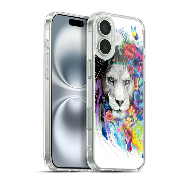 Pixie Cold Cats King Of The Lions Soft Gel Case for Apple iPhone 16 Plus & MagSafe