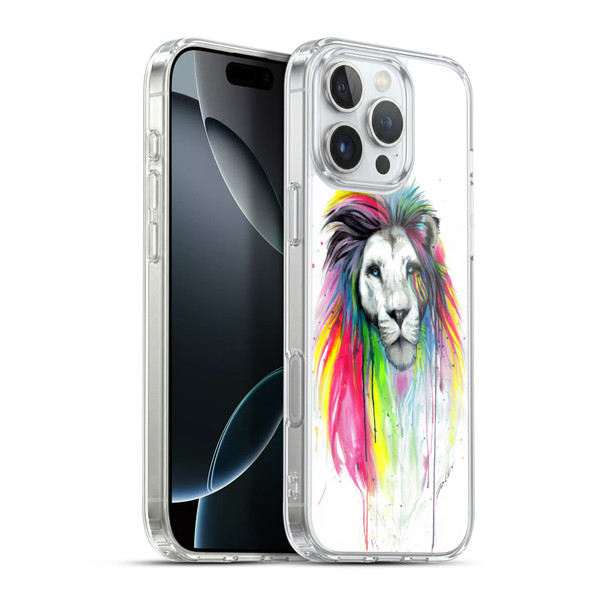 Pixie Cold Cats Rainbow Mane Soft Gel Case for Apple iPhone 16 Pro Max & MagSafe