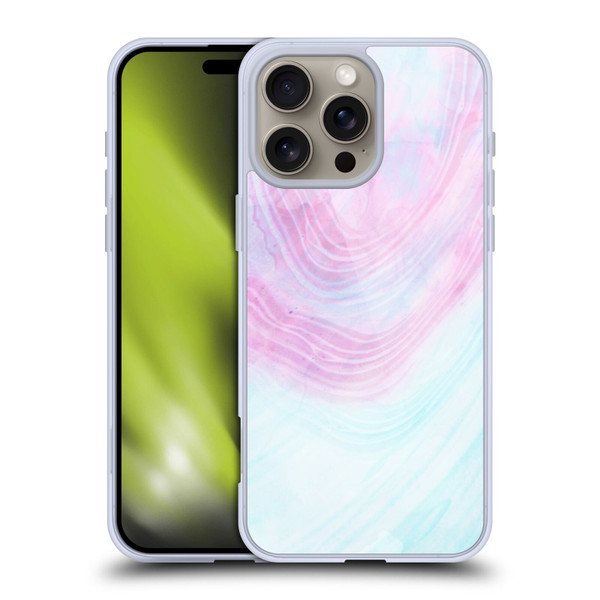 Alyn Spiller Marble Pastel Soft Gel Case for Apple iPhone 16 Pro Max