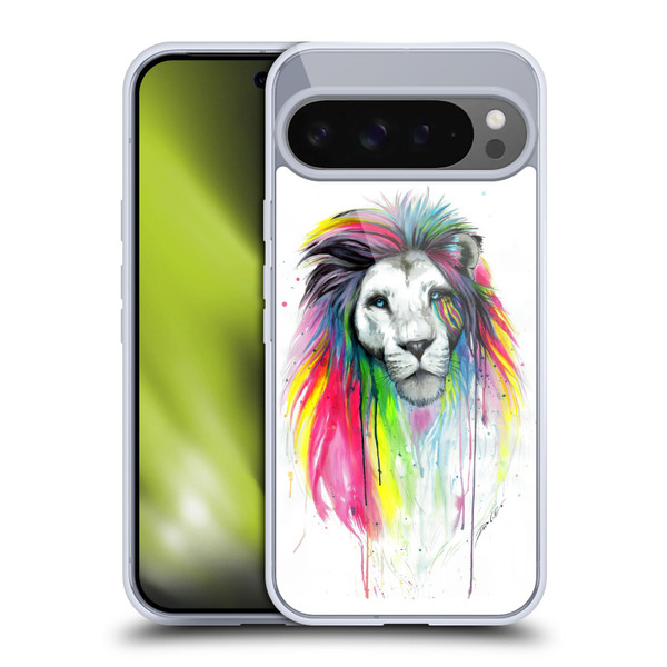 Pixie Cold Cats Rainbow Mane Soft Gel Case for Google Pixel 9 Pro XL