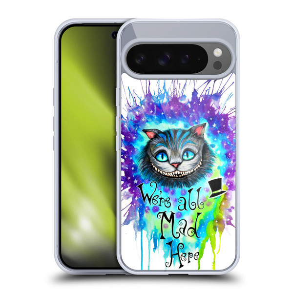 Pixie Cold Cats We Are All Mad Here Soft Gel Case for Google Pixel 9 Pro XL