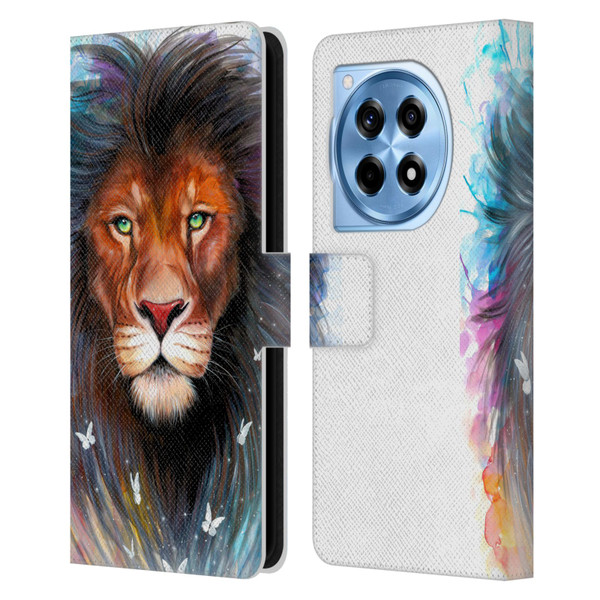 Pixie Cold Cats Sacred King Leather Book Wallet Case Cover For OnePlus 12R