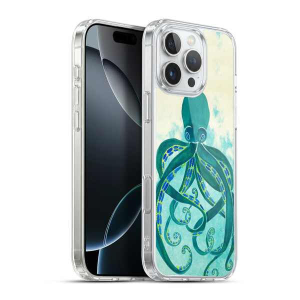 Cat Coquillette Sea Octopus Soft Gel Case for Apple iPhone 16 Pro Max & MagSafe