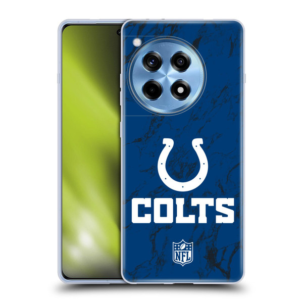 NFL Indianapolis Colts Graphics Coloured Marble Soft Gel Case for OPPO OnePlus Ace 3 5G