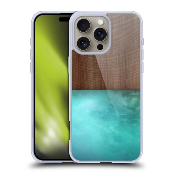 Alyn Spiller Wood & Resin Blocking Soft Gel Case for Apple iPhone 16 Pro Max