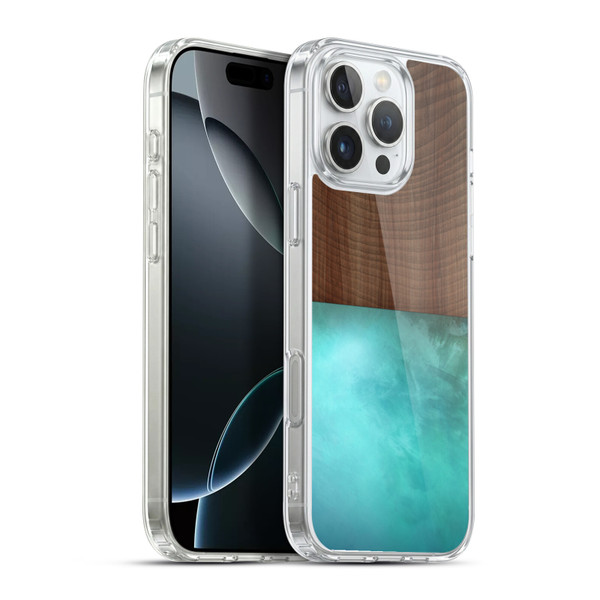 Alyn Spiller Wood & Resin Blocking Soft Gel Case for Apple iPhone 16 Pro Max & MagSafe