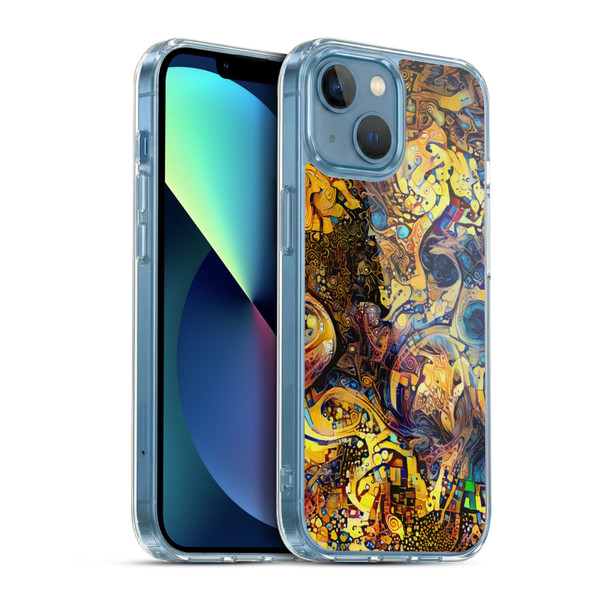 Cosmo18 Jupiter Fantasy Divine Soft Gel Case for Apple iPhone 13 Mini & MagSafe