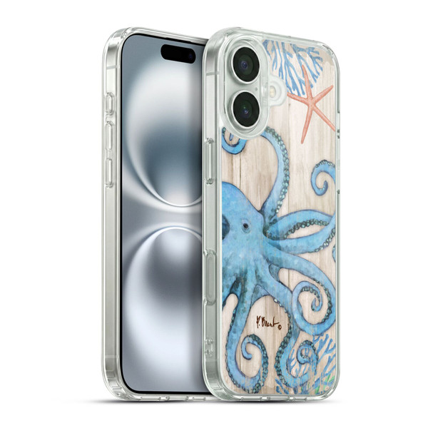 Paul Brent Coastal Sealife Soft Gel Case for Apple iPhone 16 Plus & MagSafe