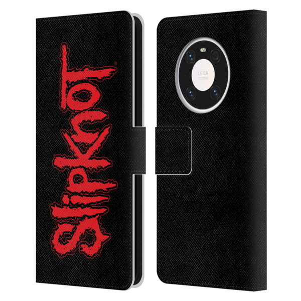Slipknot Key Art Text Leather Book Wallet Case Cover For Huawei Mate 40 Pro 5G