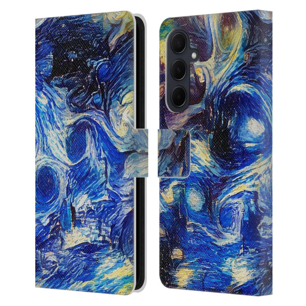 Cosmo18 Jupiter Fantasy Starry Leather Book Wallet Case Cover For Samsung Galaxy A35 5G