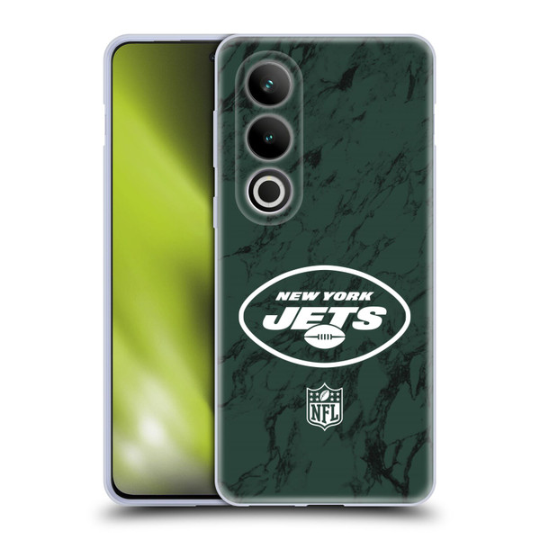 NFL New York Jets Graphics Coloured Marble Soft Gel Case for OPPO OnePlus Ace 3V 5G