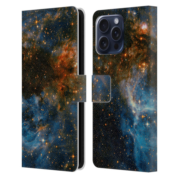 Cosmo18 Space 2 Galaxy Leather Book Wallet Case Cover For Apple iPhone 16 Pro Max