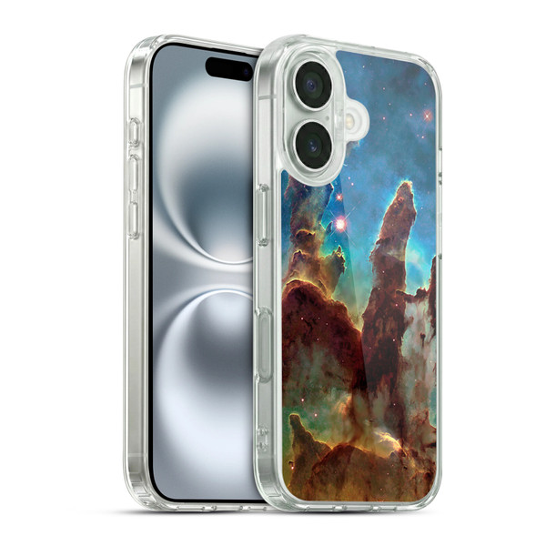 Cosmo18 Space 2 Nebula's Pillars Soft Gel Case for Apple iPhone 16 & MagSafe