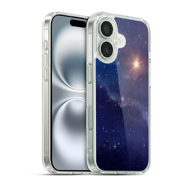 Cosmo18 Space 2 Shine Soft Gel Case for Apple iPhone 16 & MagSafe