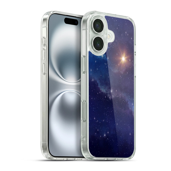 Cosmo18 Space 2 Shine Soft Gel Case for Apple iPhone 16 Plus & MagSafe