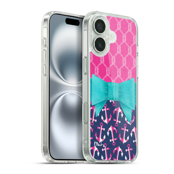 Paul Brent Nautical Bow Soft Gel Case for Apple iPhone 16 Plus & MagSafe