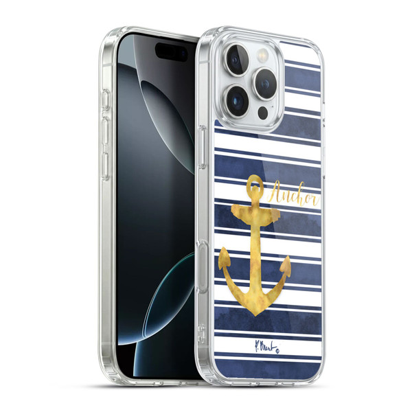 Paul Brent Nautical Anchor Soft Gel Case for Apple iPhone 16 Pro Max & MagSafe