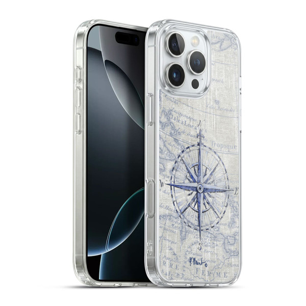 Paul Brent Nautical Vintage Compass Soft Gel Case for Apple iPhone 16 Pro Max & MagSafe