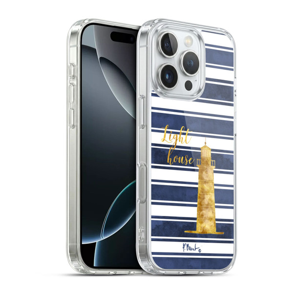 Paul Brent Nautical Lighthouse Soft Gel Case for Apple iPhone 16 Pro & MagSafe