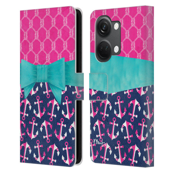 Paul Brent Nautical Bow Leather Book Wallet Case Cover For OnePlus Nord 3 5G