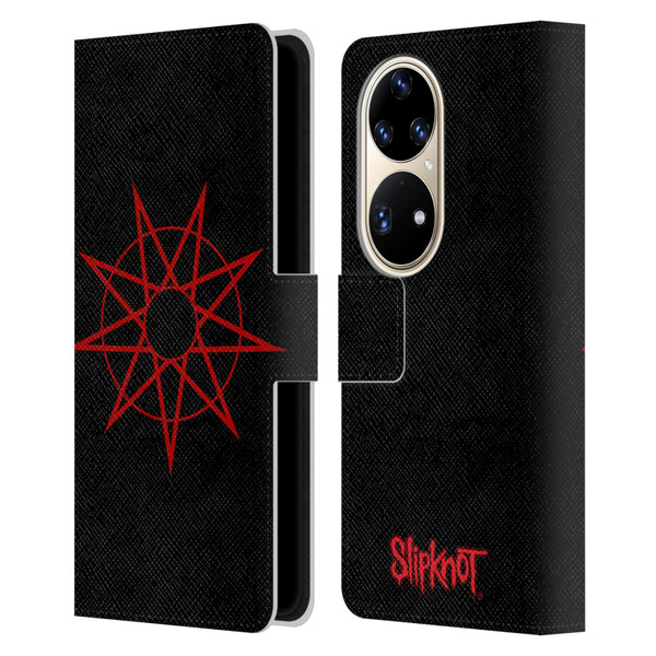 Slipknot Key Art Nanogram Leather Book Wallet Case Cover For Huawei P50 Pro
