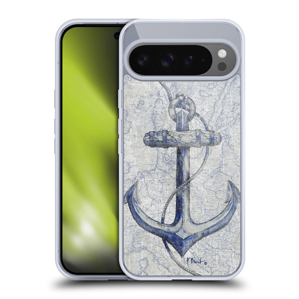 Paul Brent Nautical Vintage Anchor Soft Gel Case for Google Pixel 9 Pro XL